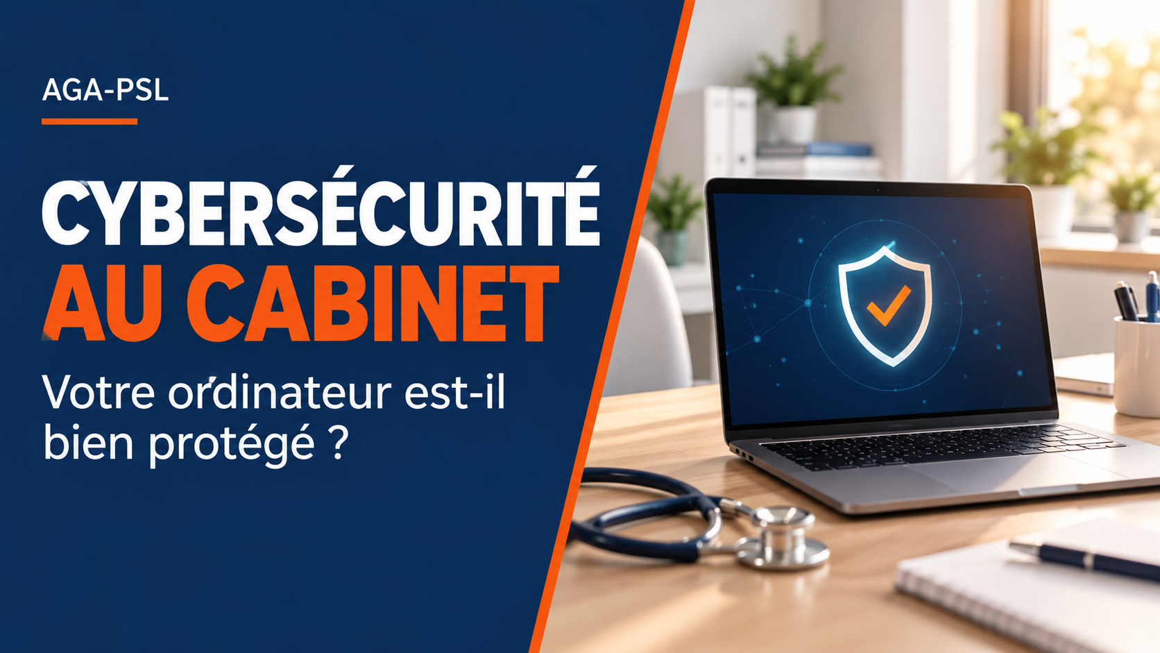 Cybersécurité au cabinet : votre ordinateur est-il bien protégé ?